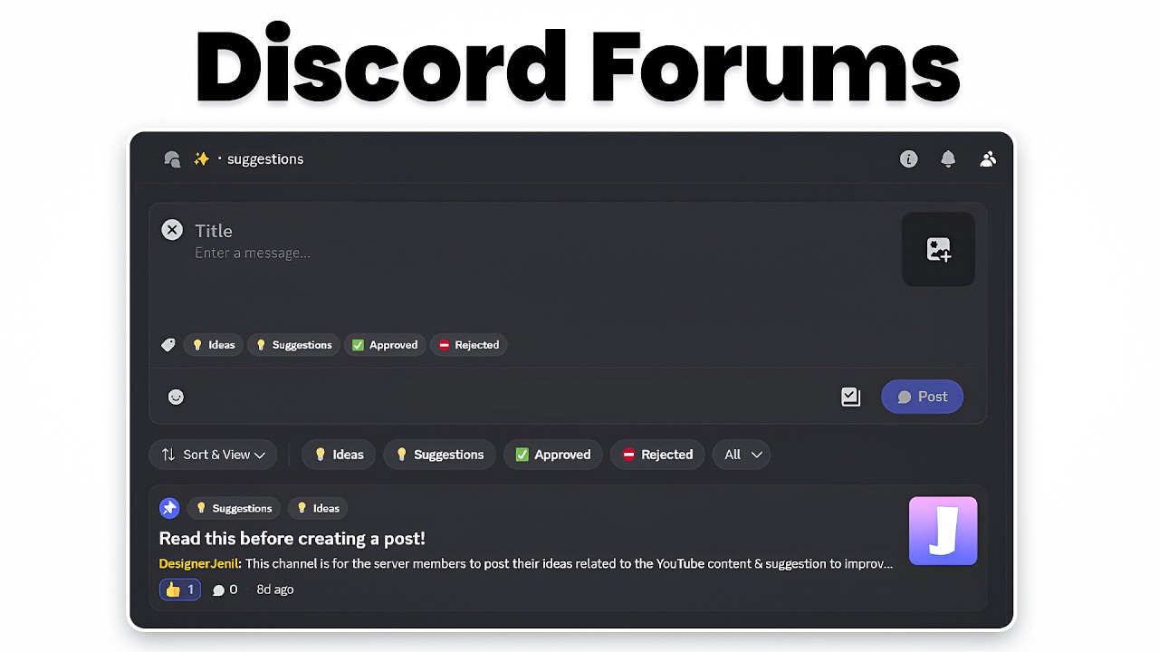 How to Create Discord Forum Channels! (Complete Guide)