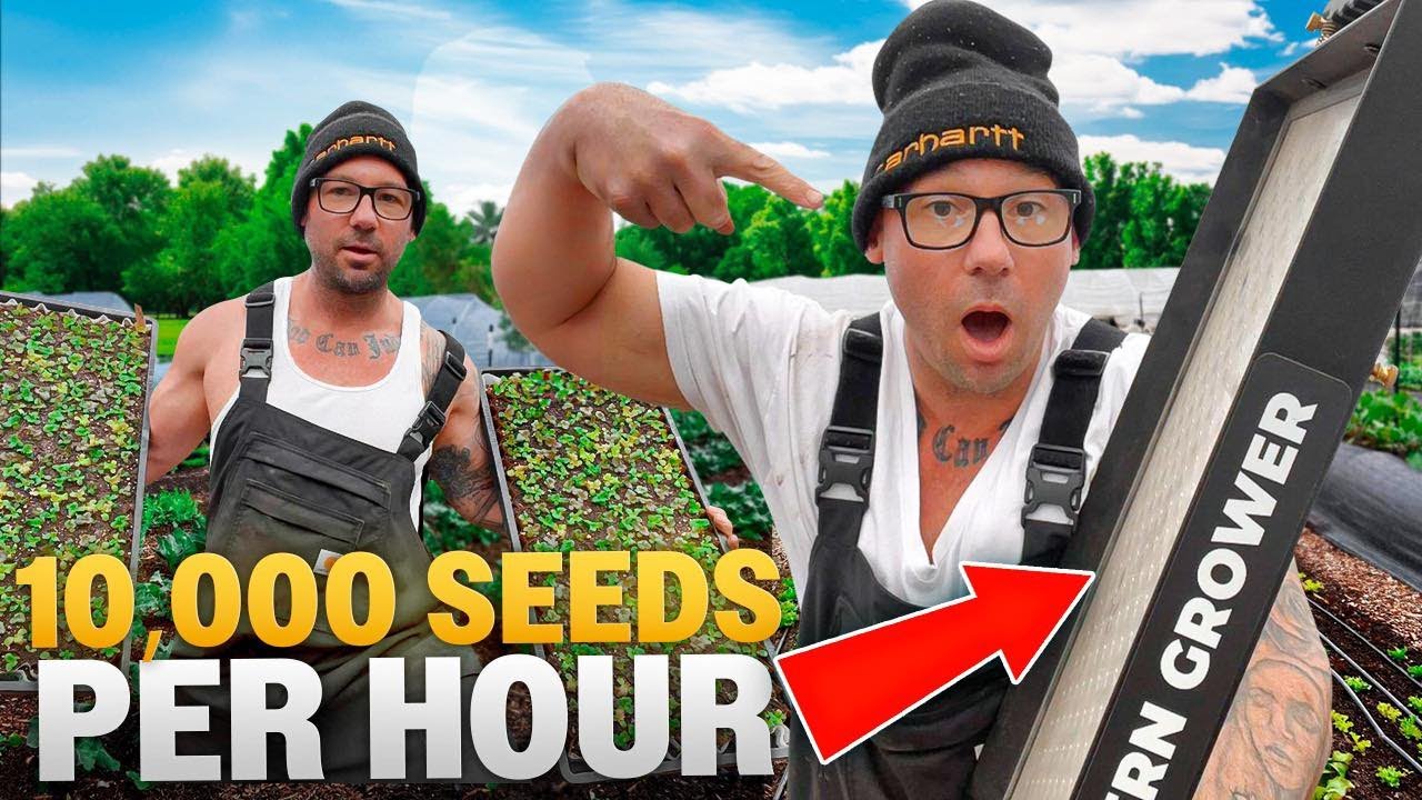 START 10,000 SEEDS PER HOUR WITH THE KWIK KLIK DROP SEEDER AND PAPERPOT TRANSPLANTER!