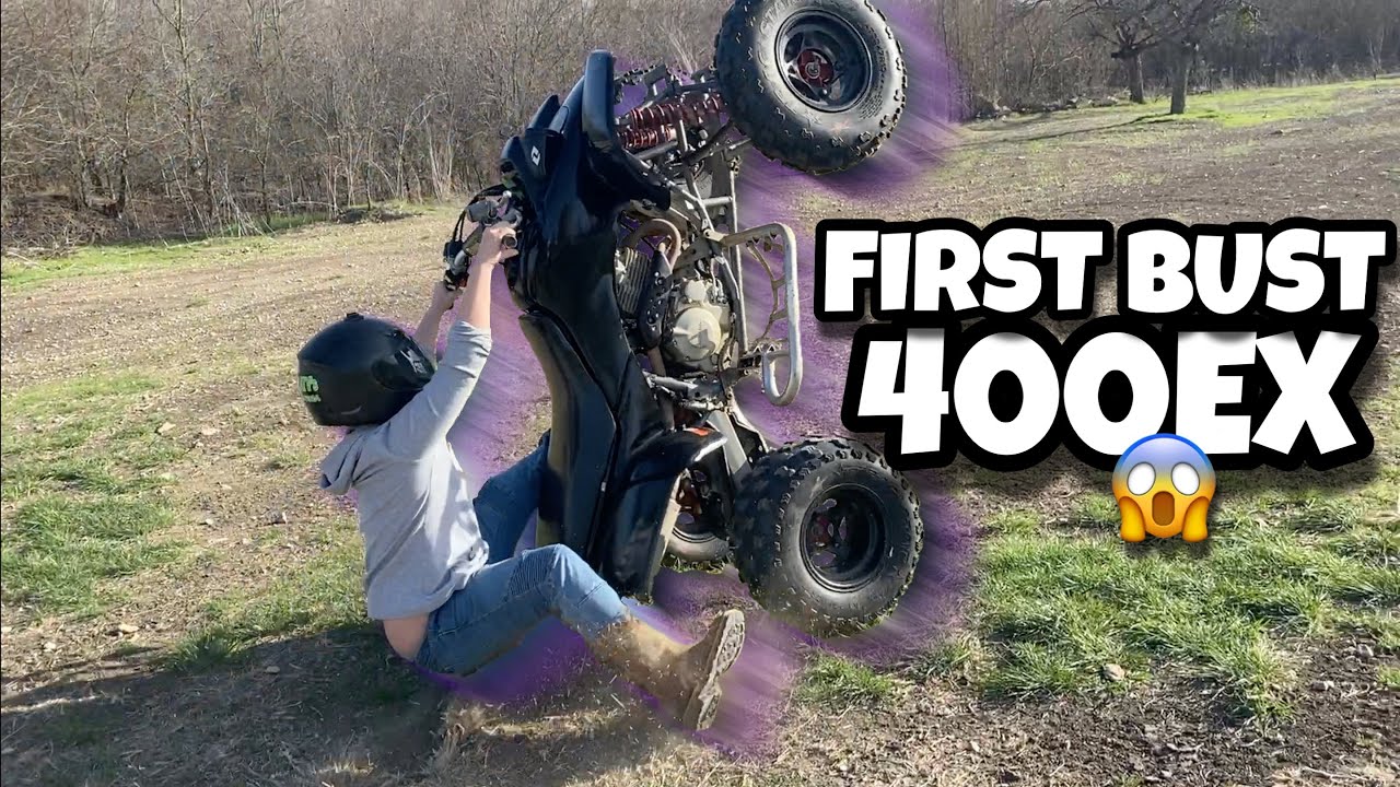 First Bust: 400EX | Honda 400EX