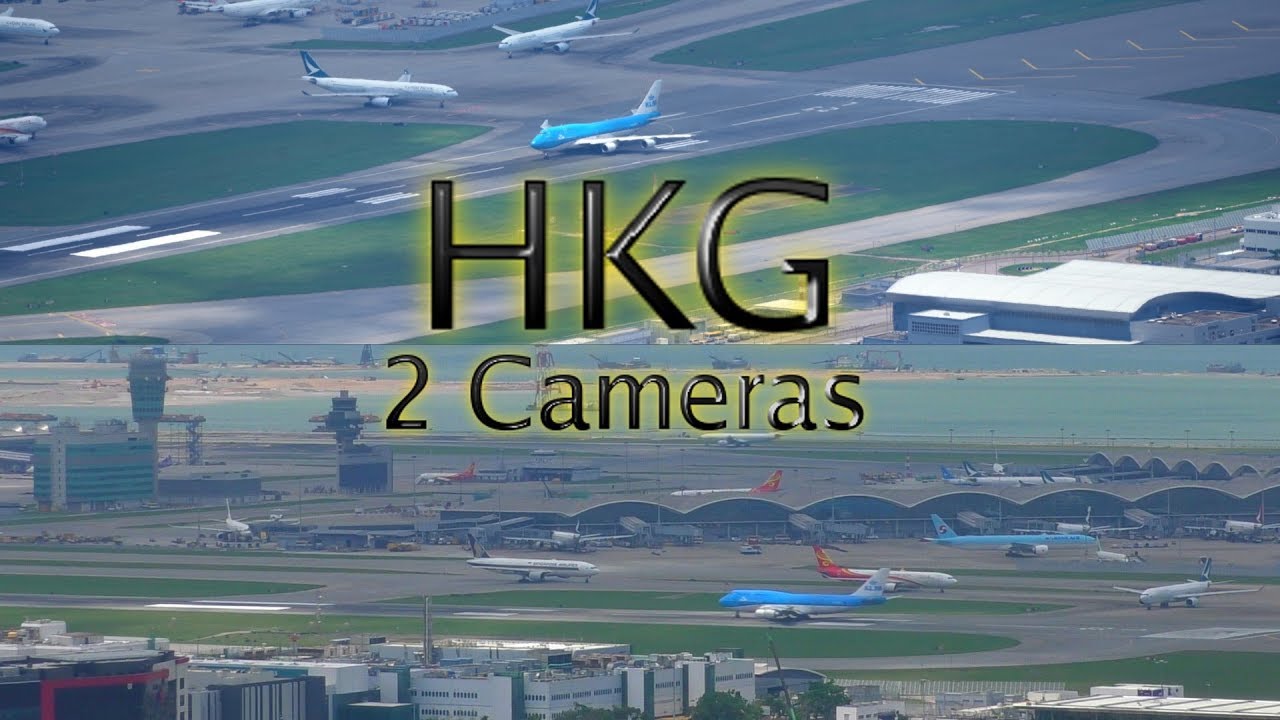 A350 VS 777 & 747 Wing Flex Dual camera