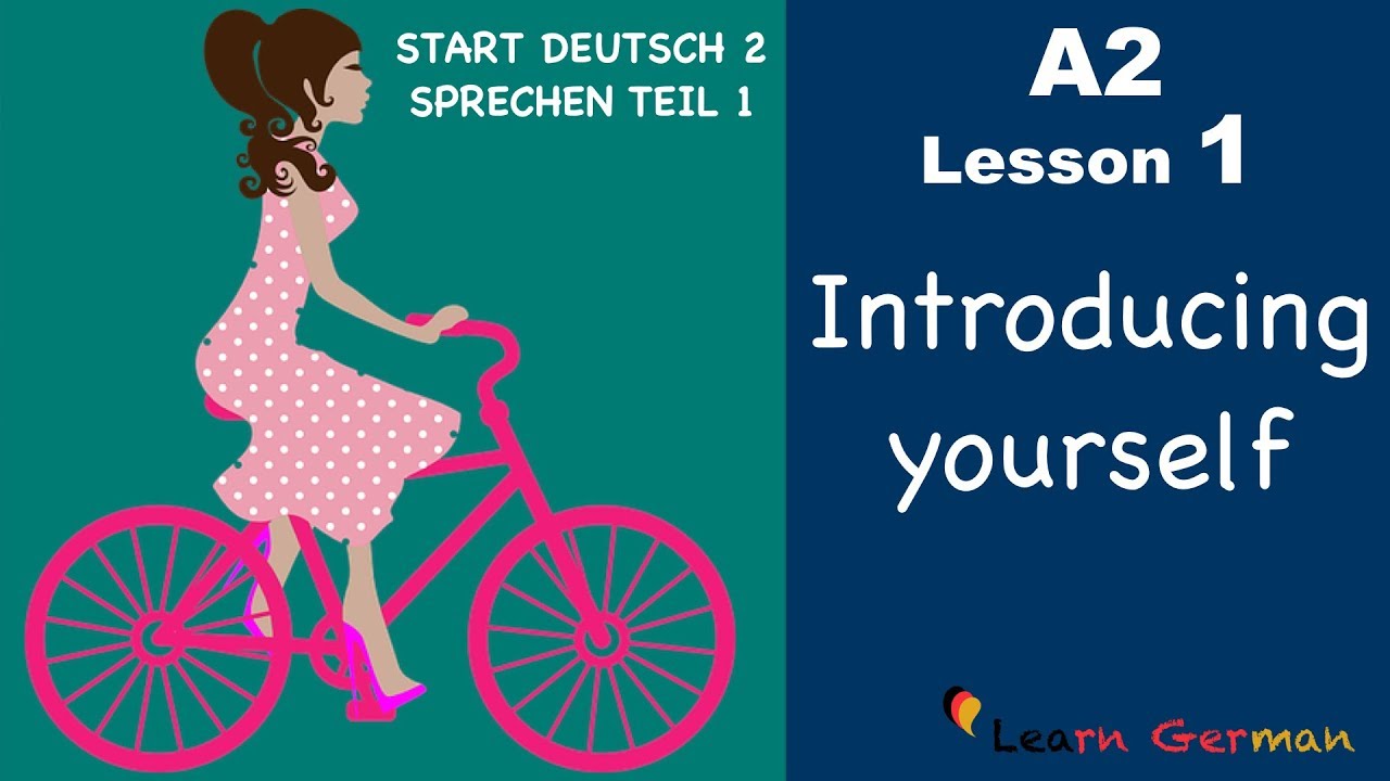 A2 - Lesson 1 | Introducing yourself | sich vorstellen | German for beginners