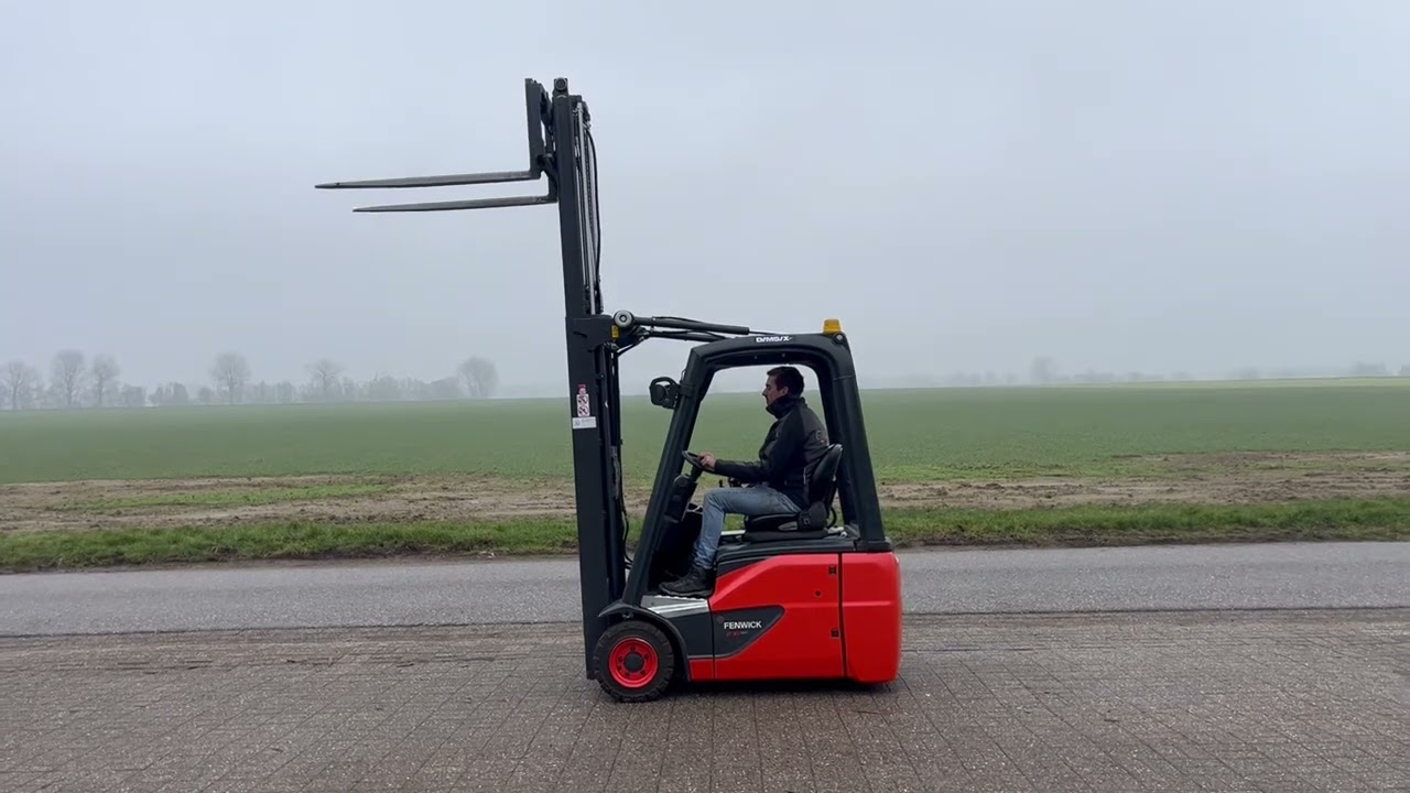 Linde E16C-02 Elektrisch Heftruck | 2017 BJ | 1.6T | 462CM | Triplex mast | Jubra Trading
