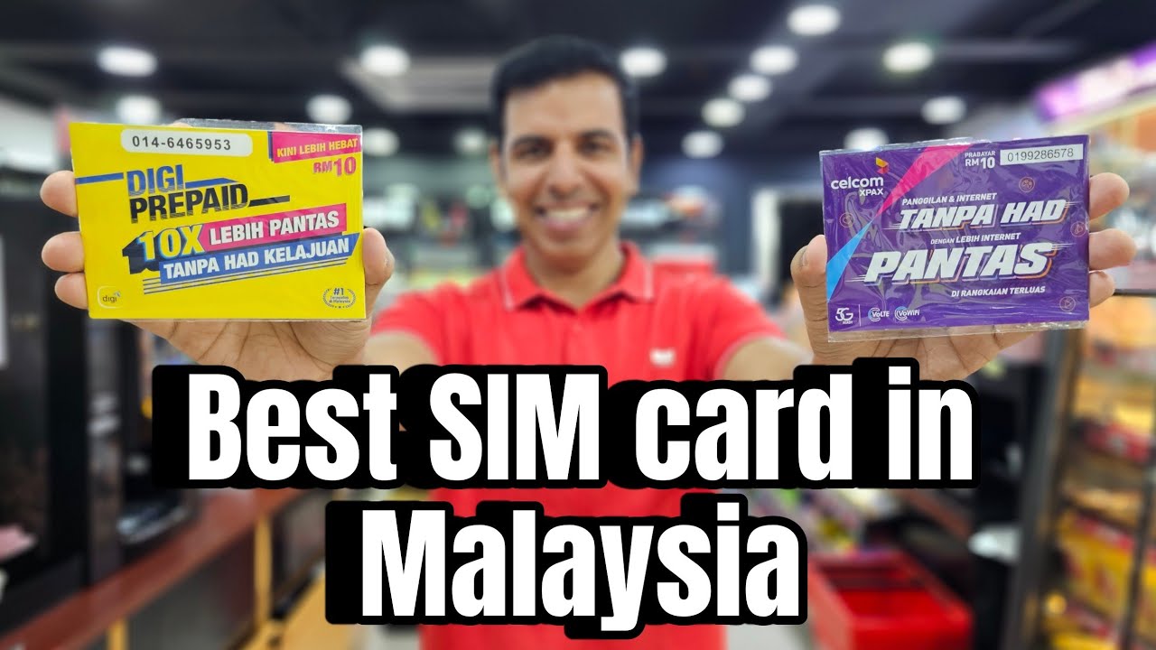 How to buy a SIM Card in Malaysia - Kuala Lumpur | Celcom | Maxis | Digi | Umobile