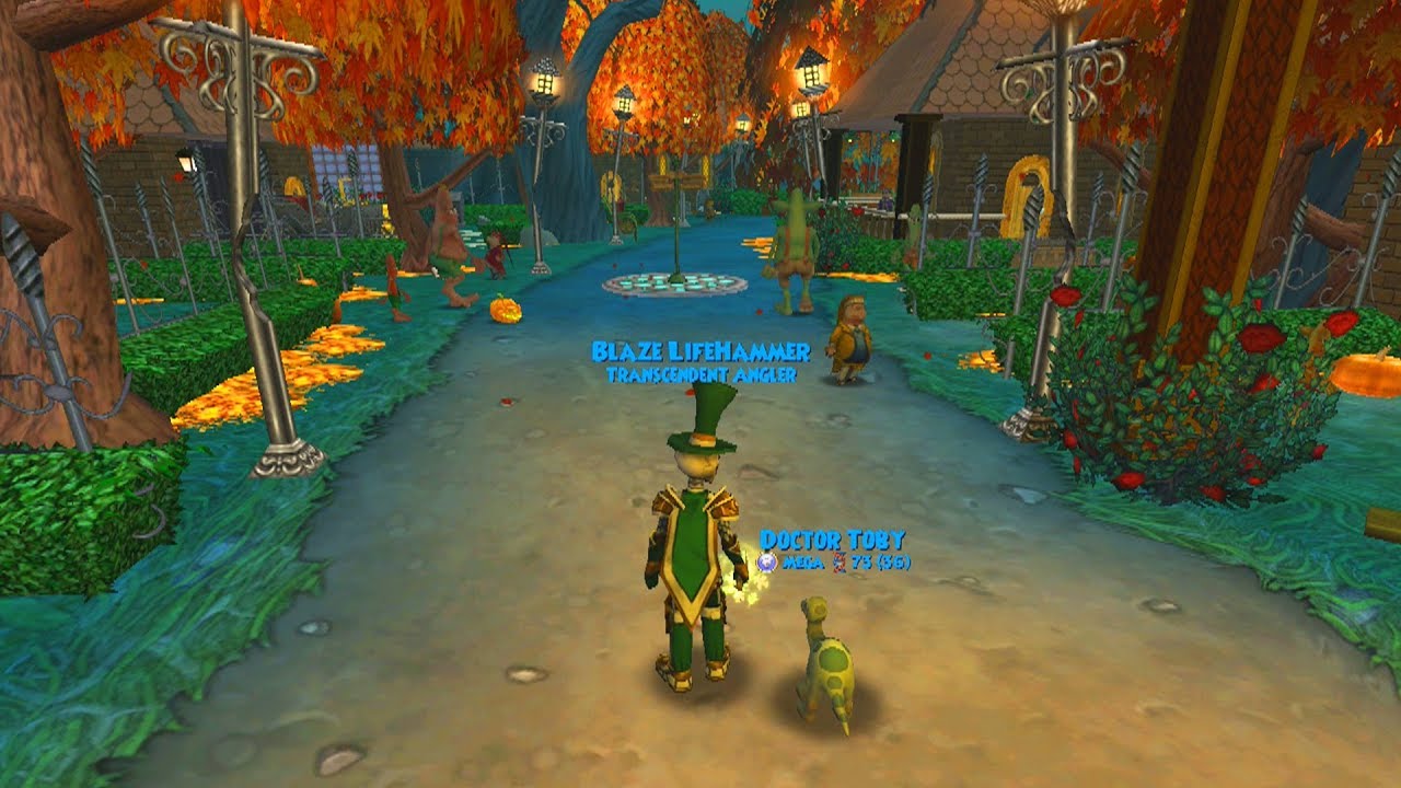 Wizard101: ДЕРЕВНЯ ХЭЛЛОУИНА! и другие жуткие дома
