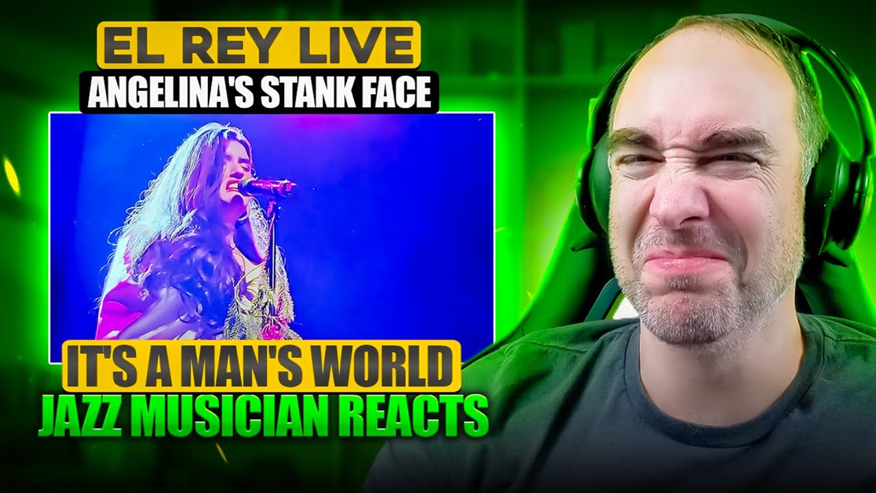 Stanky Stank Stank! [It's A Man's World - El Rey Theater - LA - Angelina Jordan Reaction]
