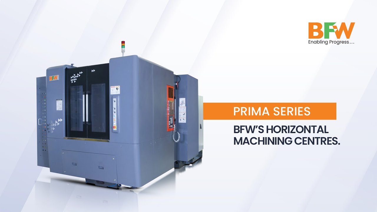 Prima Series Horizontal Machining Centre - Bharat Fritz Werner (BFW)