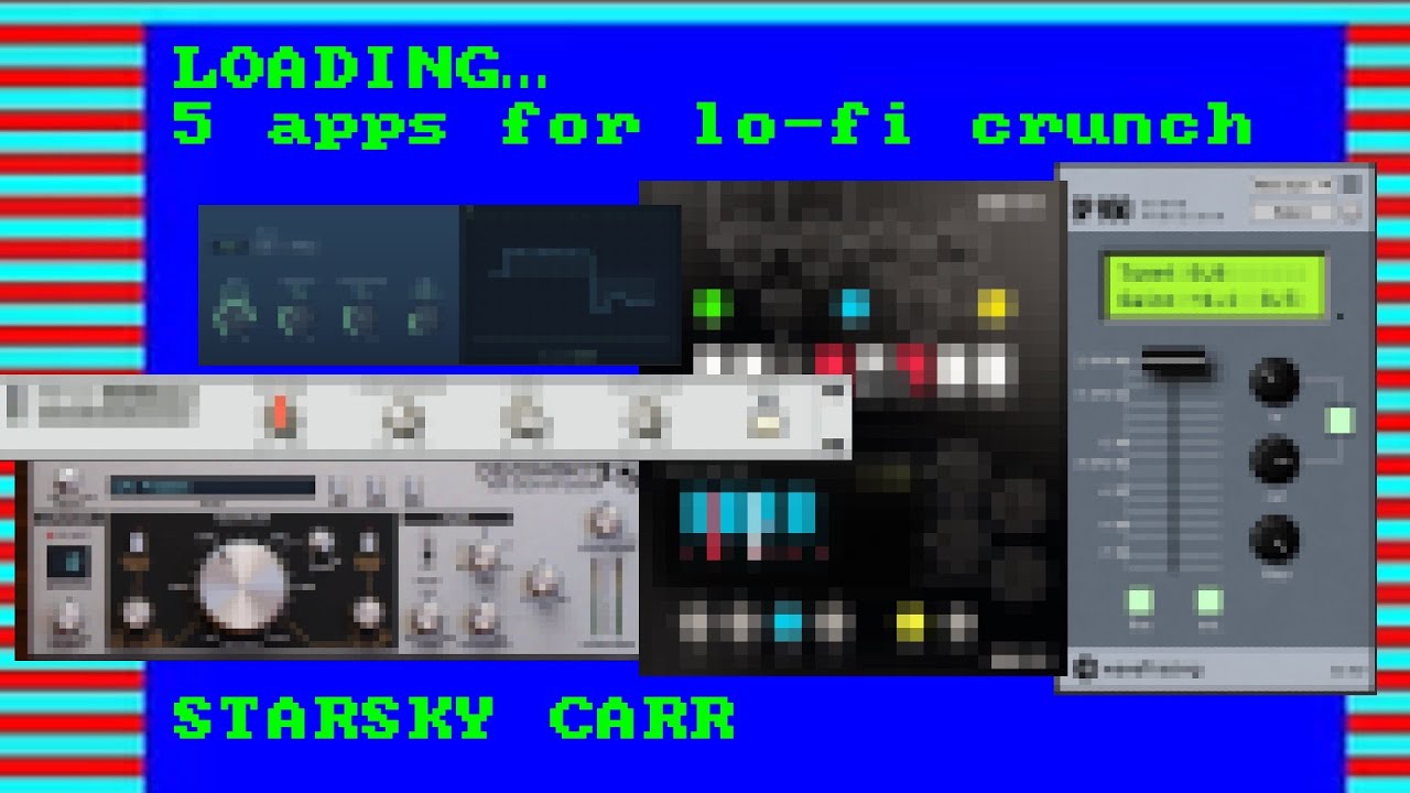 5 лучших плагинов Lo-Fi // Получите классический хрустящий хруст