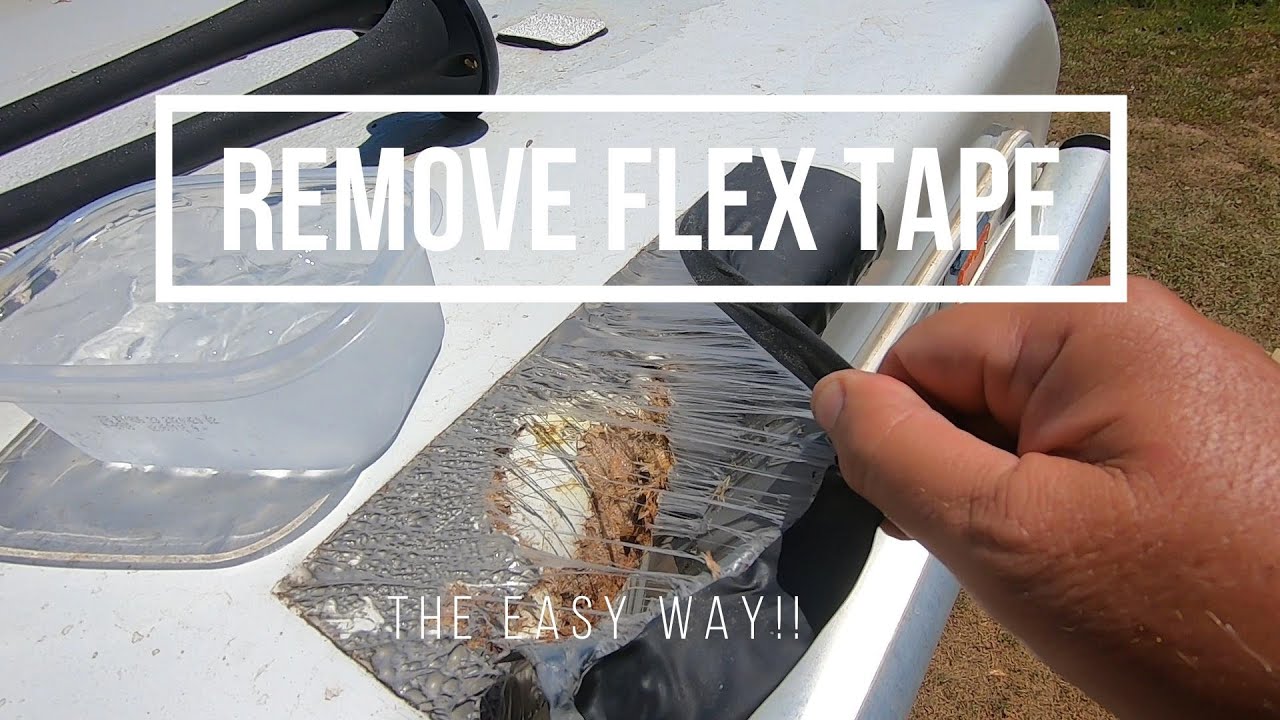 The Easy Way to Remove Flex Tape