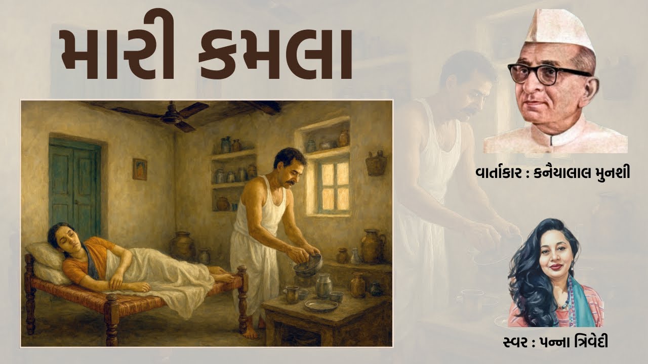 વાર્તા:મારી કમલા: Mari Kamlaa | કનૈયાલાલ મુનશી: Kanaiyalal Munshi સ્વર: પન્ના ત્રિવેદી|Panna Trivedi