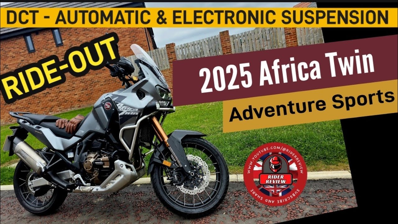 2025 | AFRICA TWIN | Adventure Sports | RIDEOUT | Automatic | Honda | DCT | ES | 4k