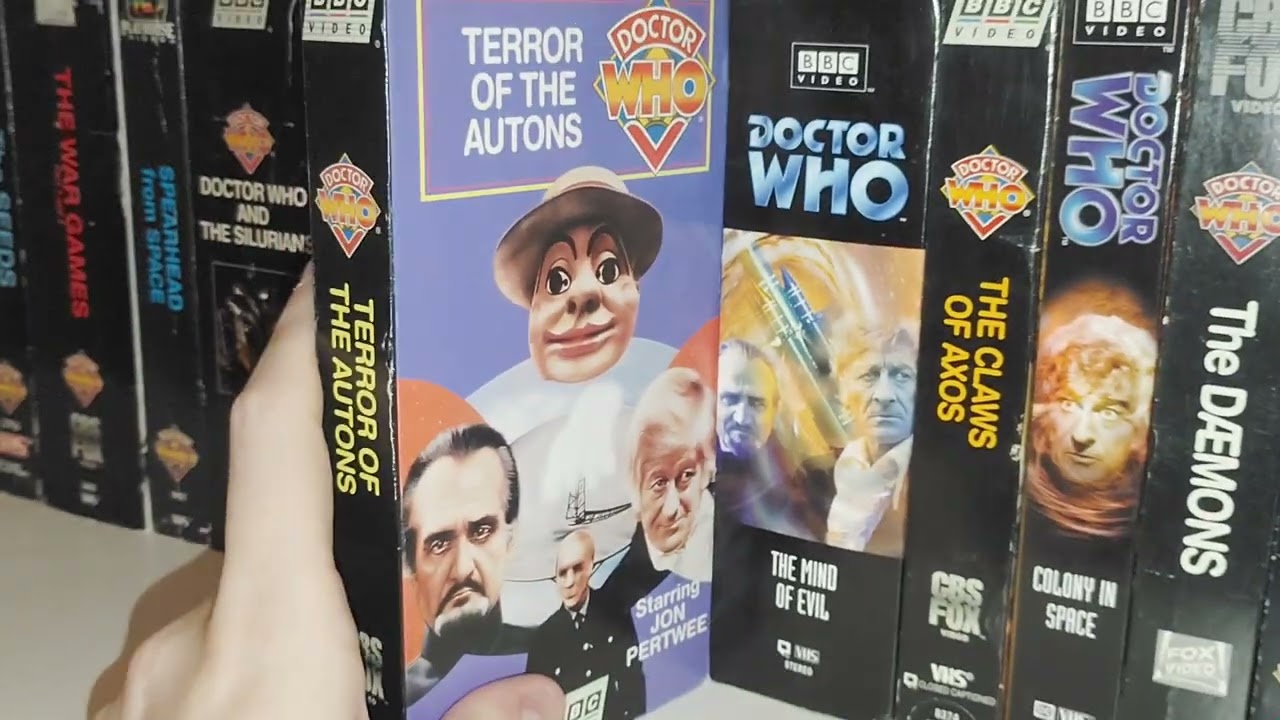 Doctor Who VHS collection update 2026
