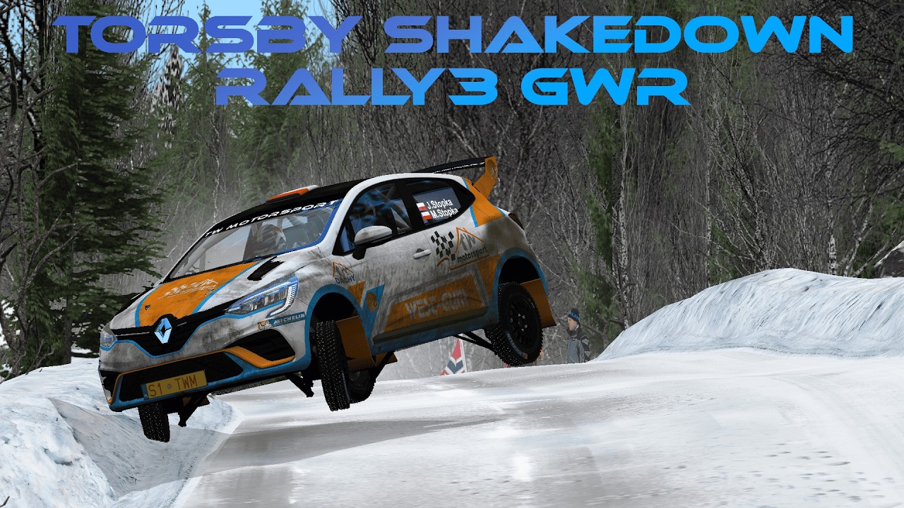RBR RSF | Torsby Shakedown GWR | Renault Clio Rally3 | Jakub Stopka
