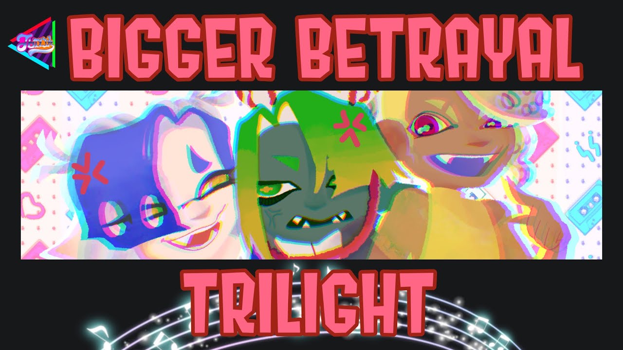 😈 Bigger Betrayal 💰 Official Music Video ~ Trilight (Cover) (Splatoon Fan Idols)