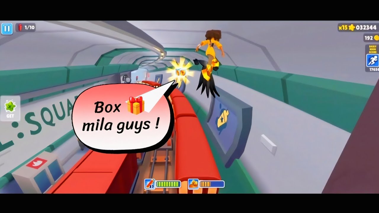 BOX 🎁 MILA GUYS 🤯! SUBWAY 🚇 SURFERS । IDLE INSAAN 🤘। 58/365 DAYS। #subwaysurfers #viral #video 