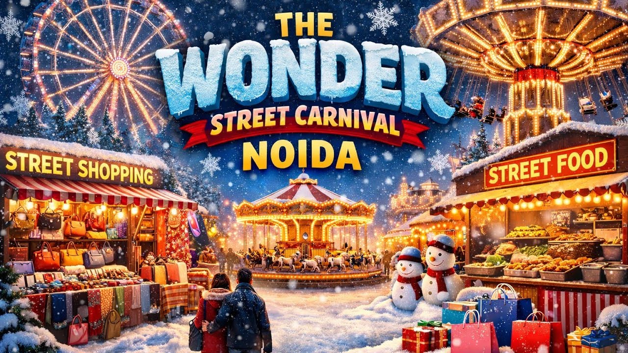 The Wonder Street Carnival | 23Jan-22Feb |Noida Stadium #noidastadium #carnival #mela #foodlover 