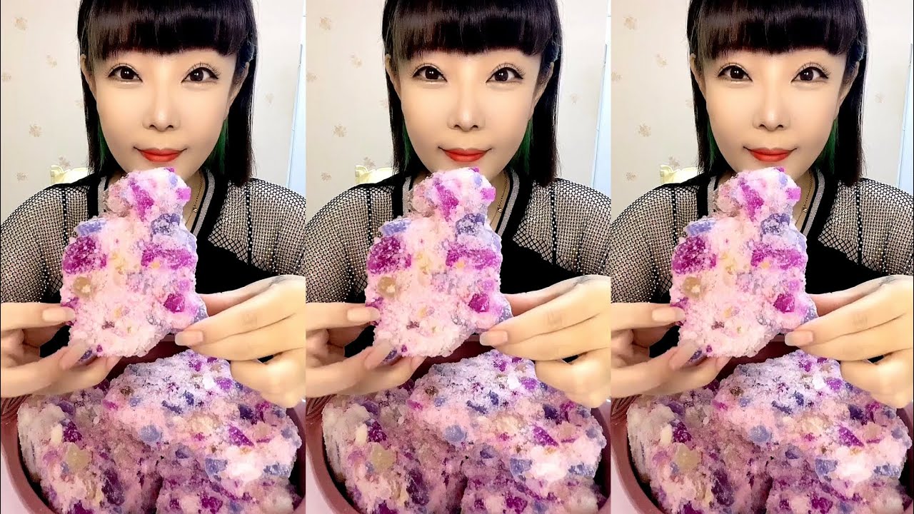 ASMR SHAVED ICE EATING / ICE EATING