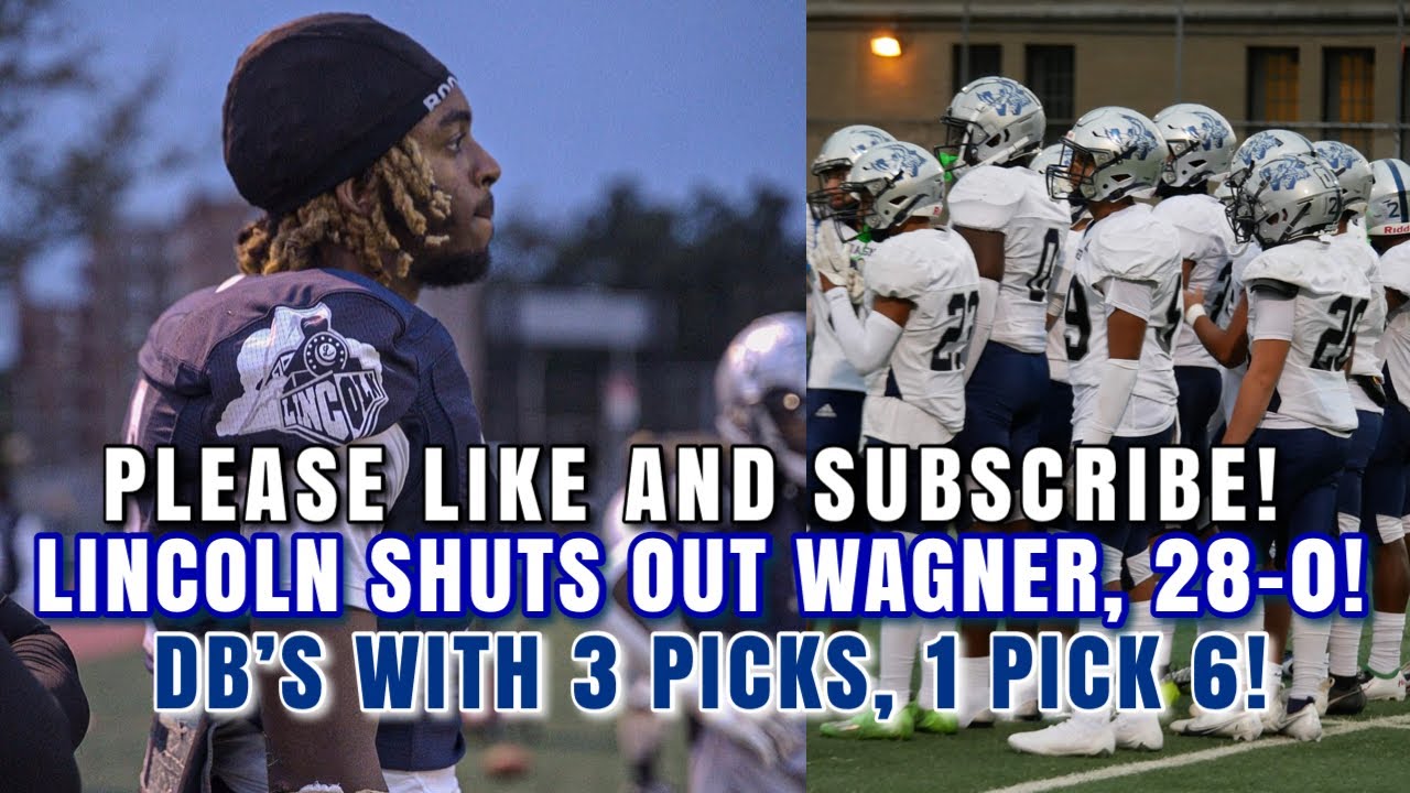 Lincoln Football Vs Susan Wagner Football (9/8/23)