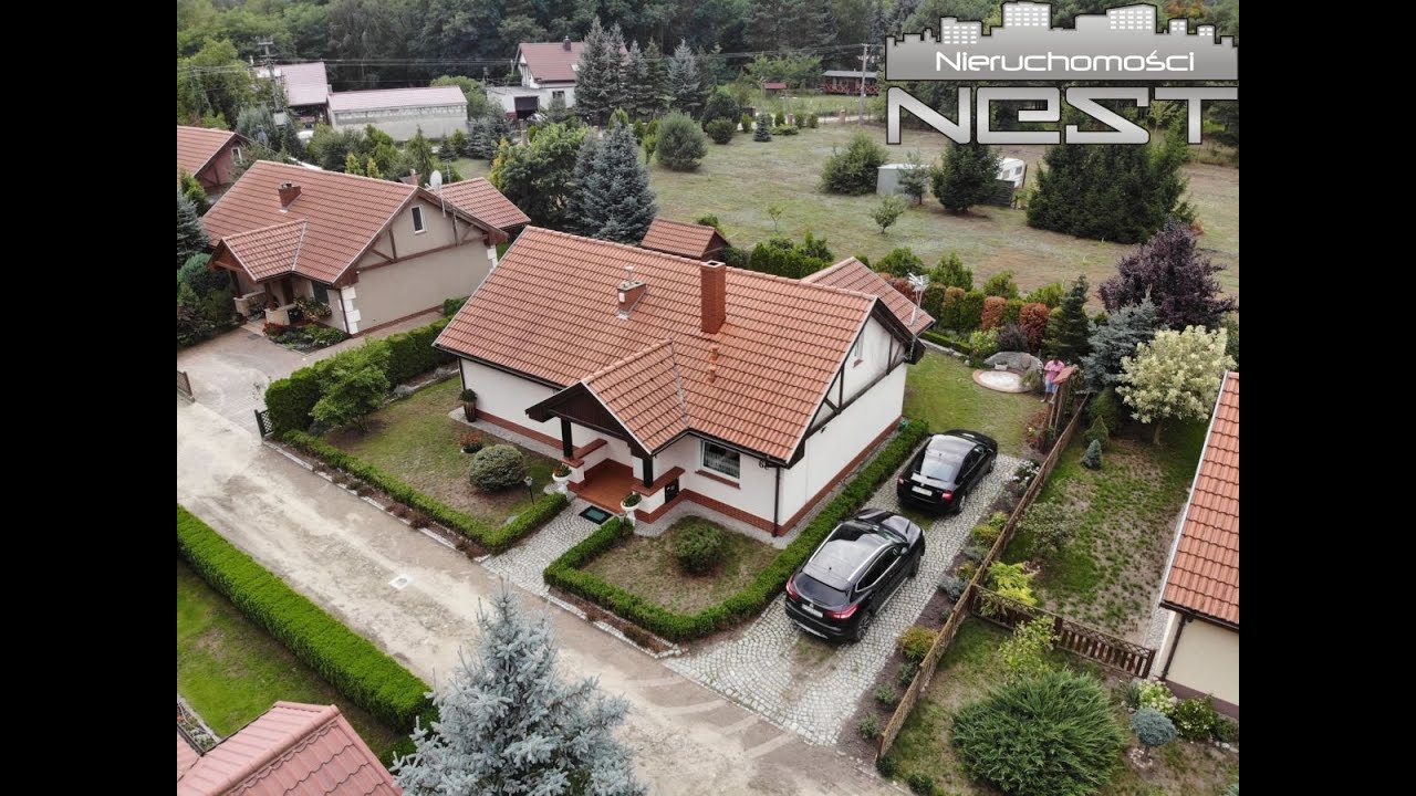 Dom nad jeziorem - okolice Zaniemyśla, Kórnika, Środy Wlkp.