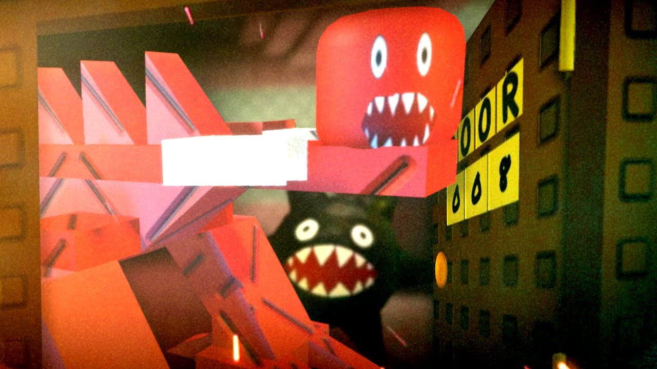 Przechodzimy przez RETRO DRZWI w Roblox