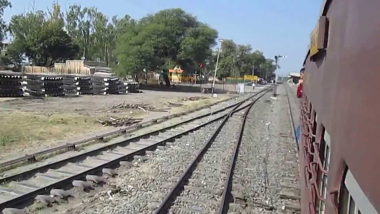First on Youtube and Maybe Last- MG Khandwa Ujjain Passenger Entering Fatehabad(FTD)Jn