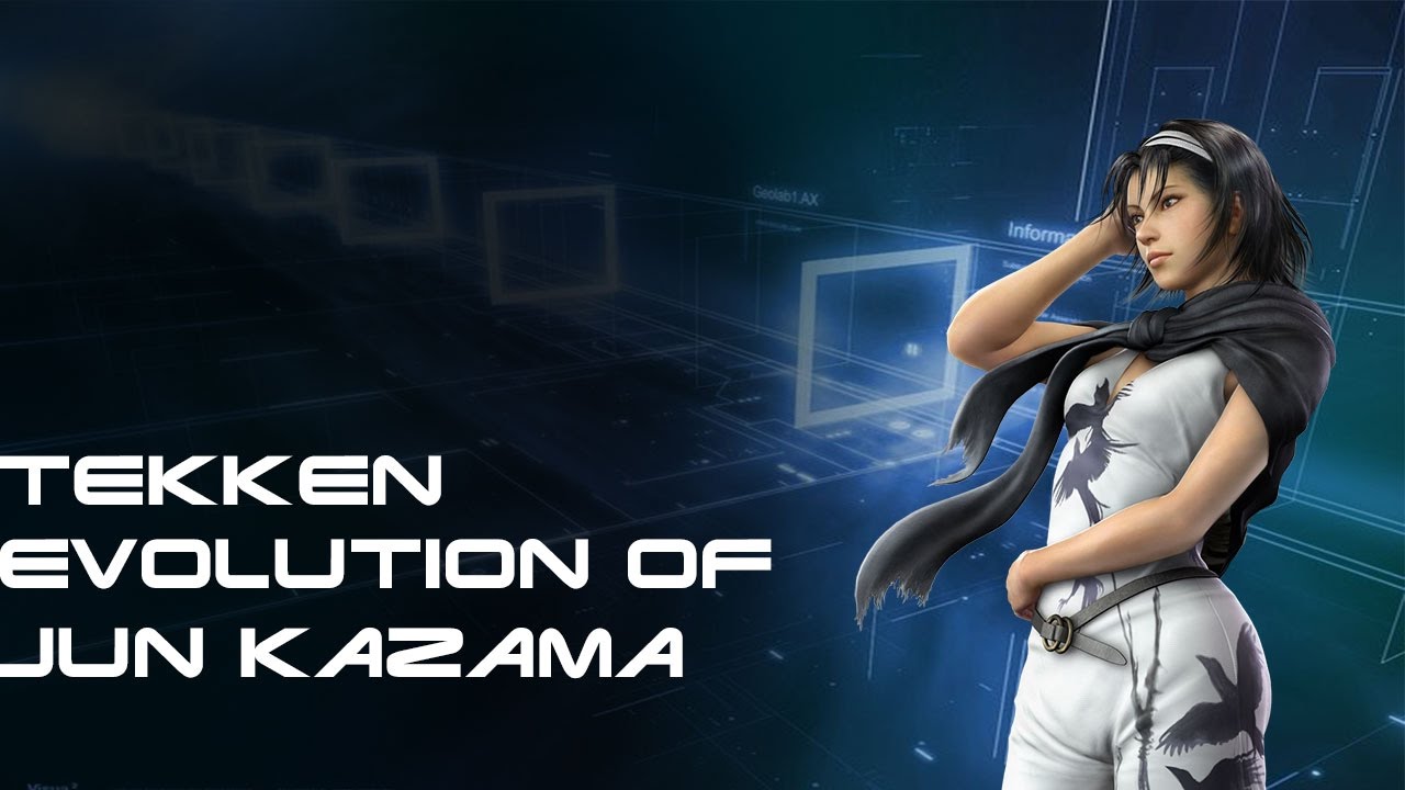 Tekken - Evolution Of Jun Kazama 1995 - 2013