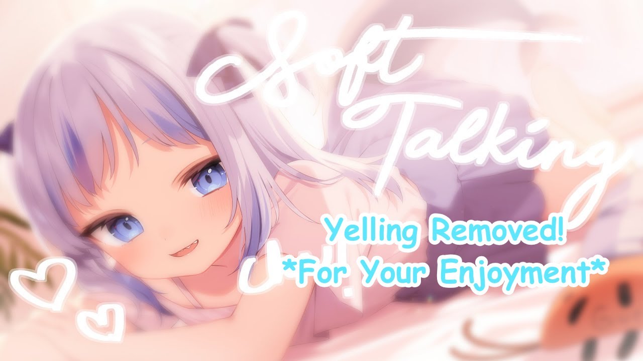【ASMR & Soft Talking♥】You've been so patient ♥ Thank you (re-upload without yelling part)