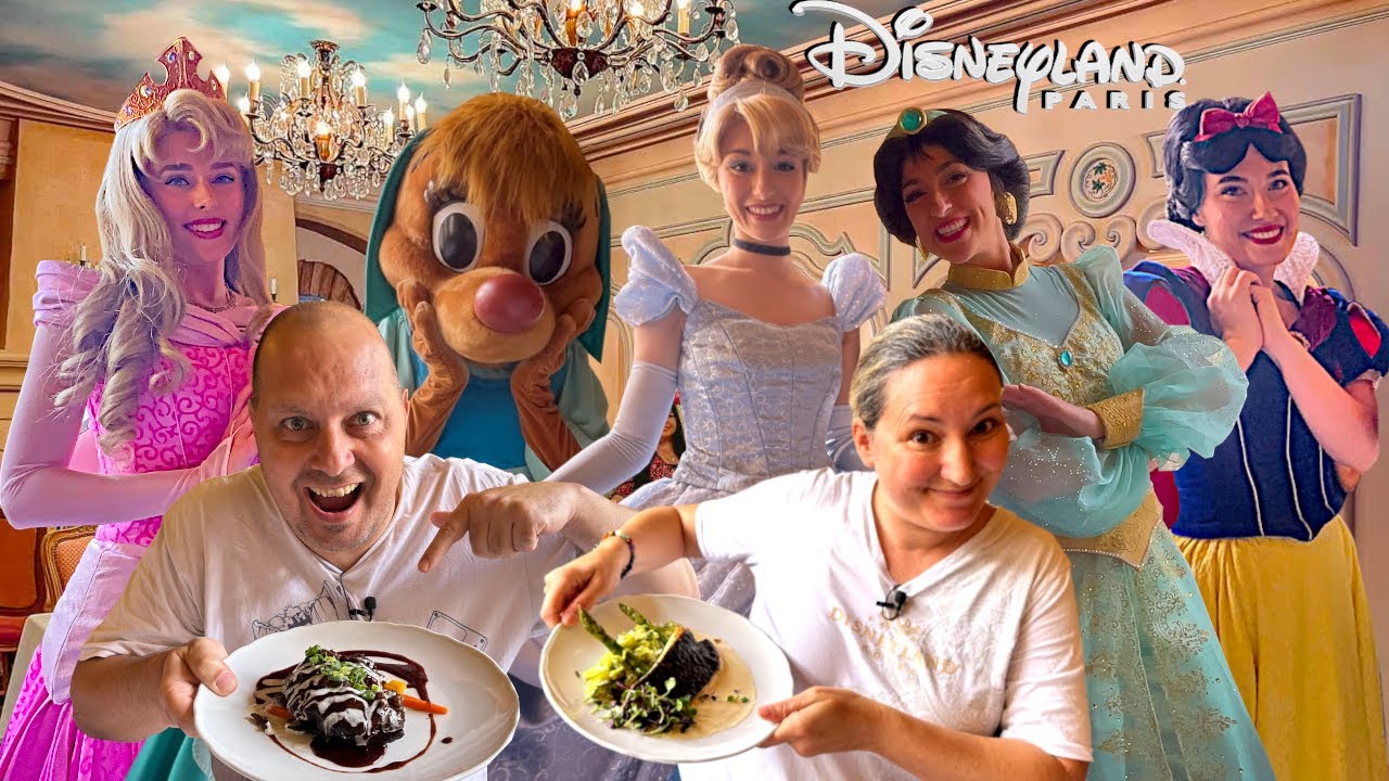 ON DECOUVRE L'AUBERGE DE CENDRILLON A DISNEYLAND PARIS POUR MON ANNIVERSAIRE