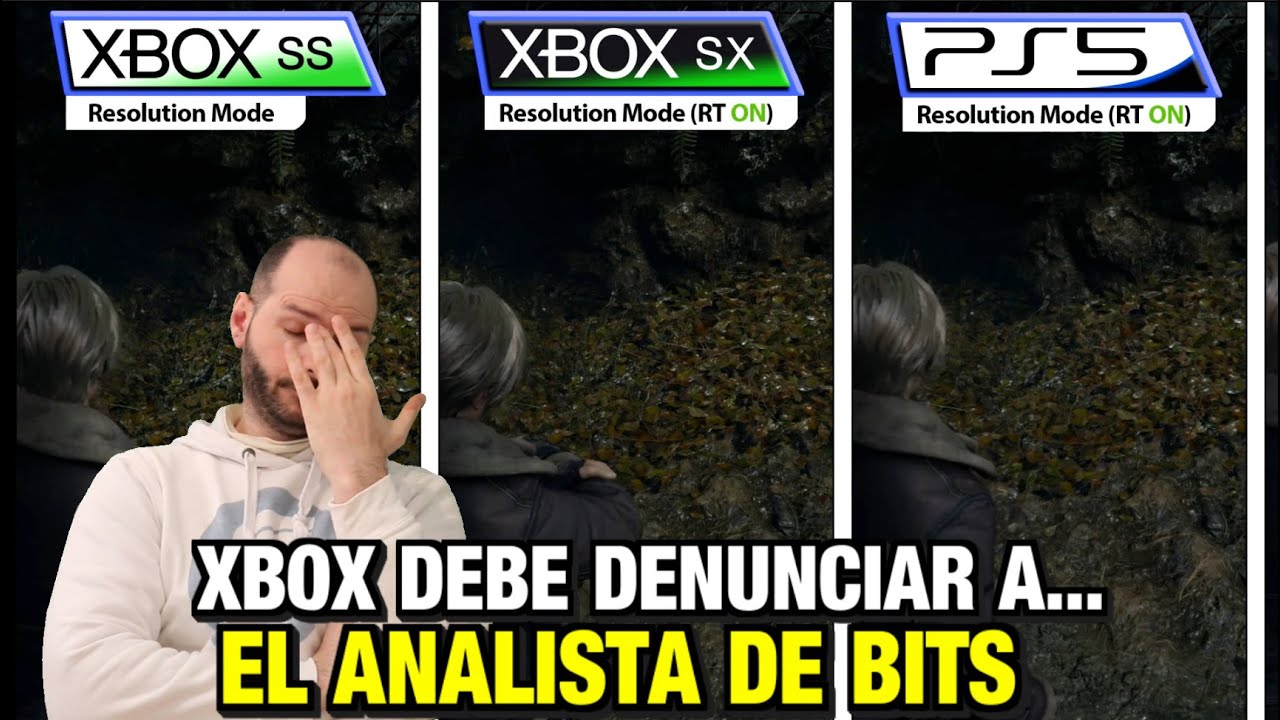 XBOX DEBE DENUNCIAR YA A EL ANALISTA DE BITS - Sus Comparativas De Resident Evil 4 Dan Asco