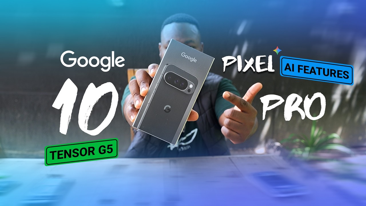 Распаковка и обзор Google Pixel 10 Pro — Первые впечатления 📱