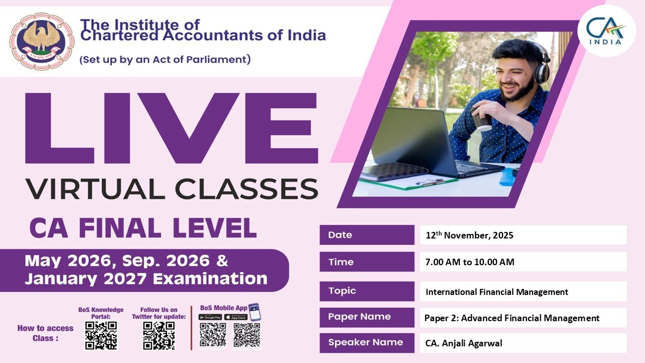 Final Paper 2: AFM | Topic: International Financial Management | Session 1 | 12 Nov, 2025