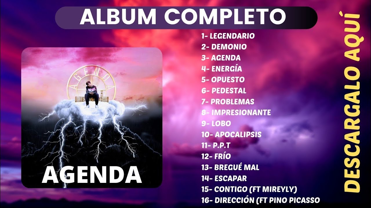 Gabriel Rodr&iacute;guez Emc  &Aacute;lbum completo Agenda (Nuevo 2021)