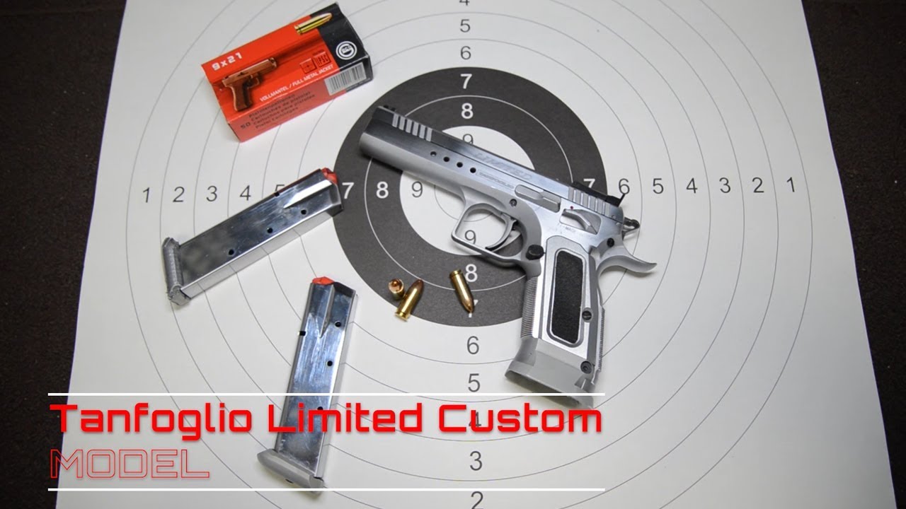 Tanfoglio Limited Custom 9x21 ITA