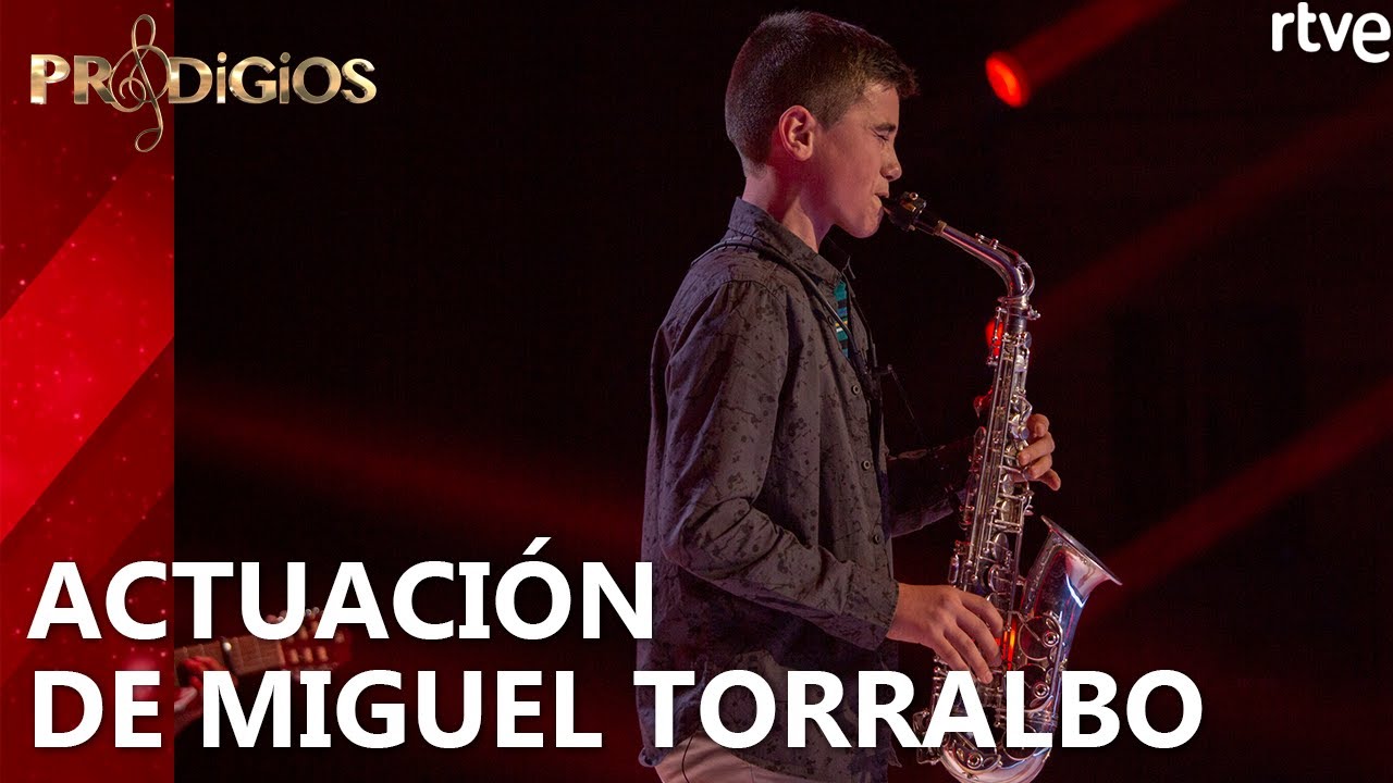 ACTUACIÓN DE MIGUEL TORRALBO (SAXOFÓN) | Prodigios