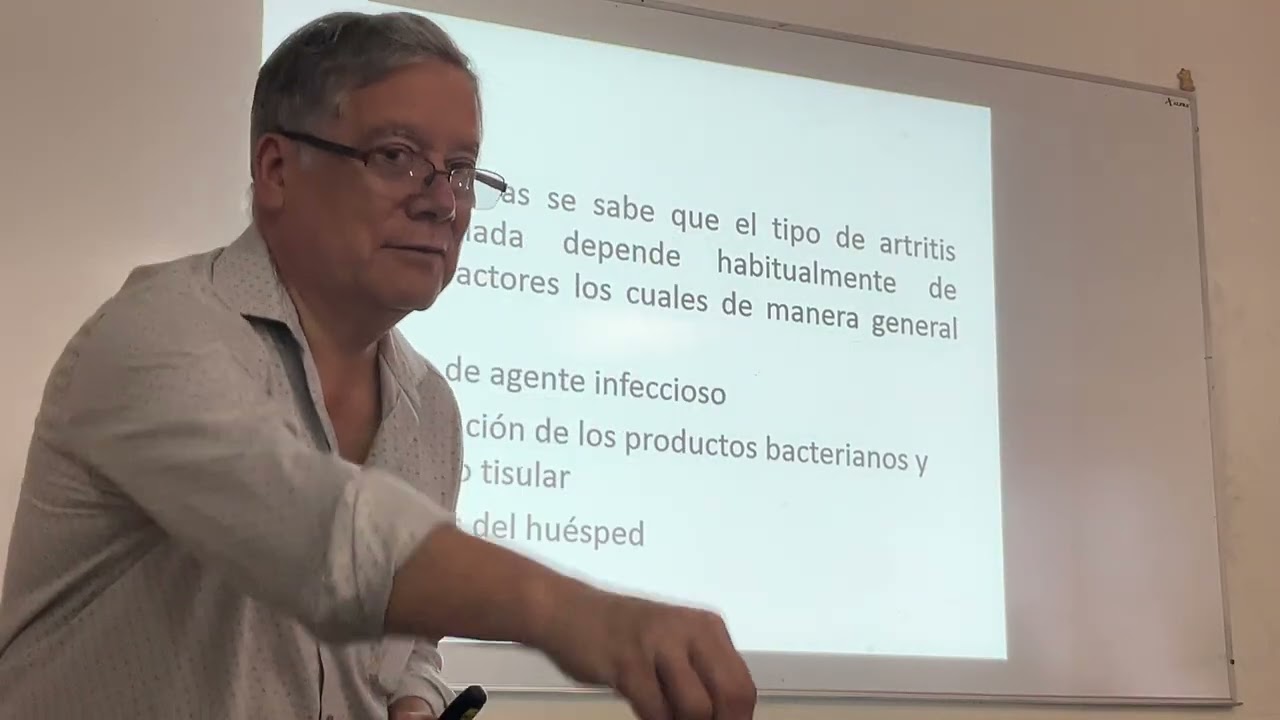 Reumatología. Clase 10 pt 2 (Artritis séptica)