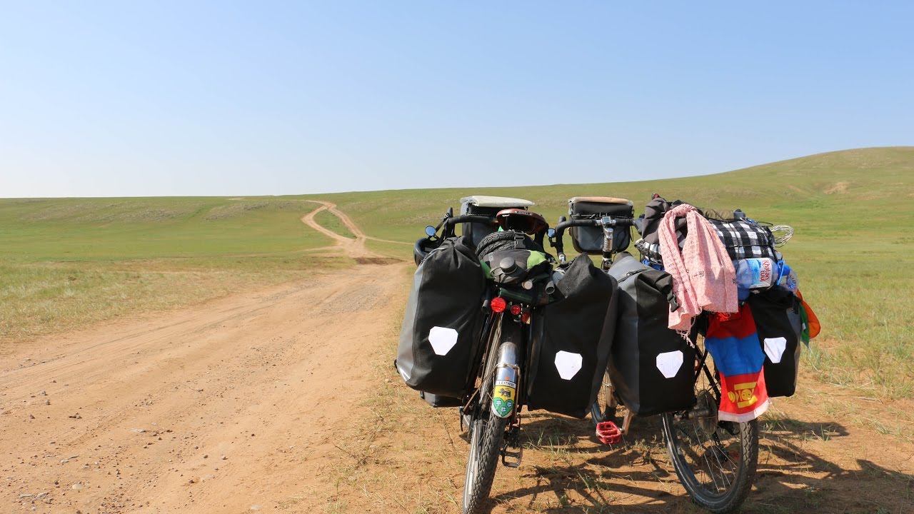 Cycling across Outer Mongolia