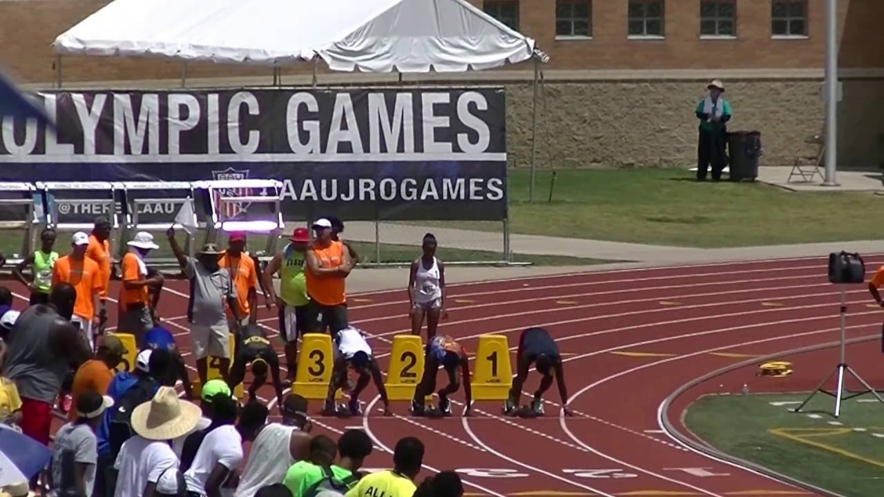 16yr Tyrese Cooper 10.36s 100m Finals AAU Junior Olympics 2016