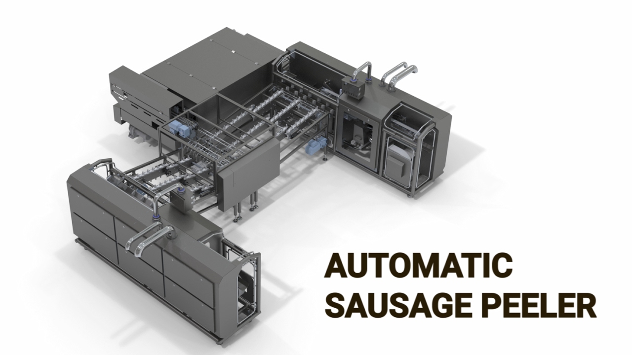 MPE1200 Automatic Sausage Peeler HD