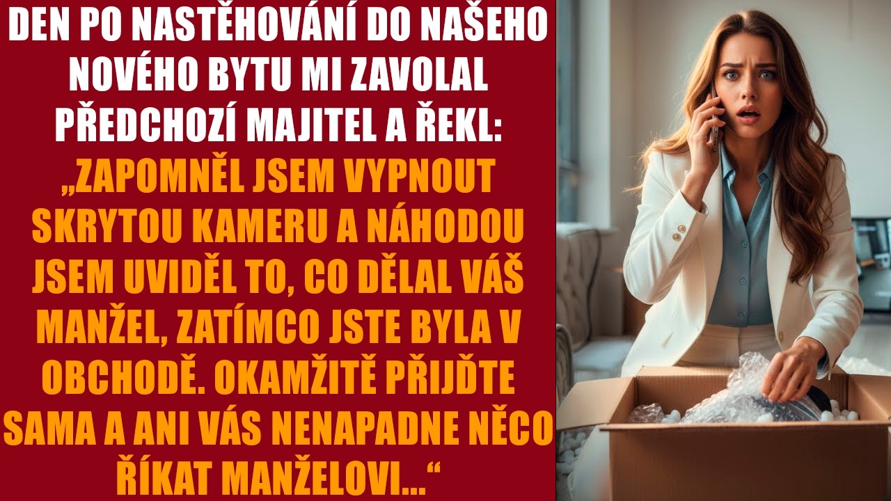 Den po nastěhování do našeho nového bytu mi zavolal předchozí majitel a řekl: „zapomněl jsem vypnout