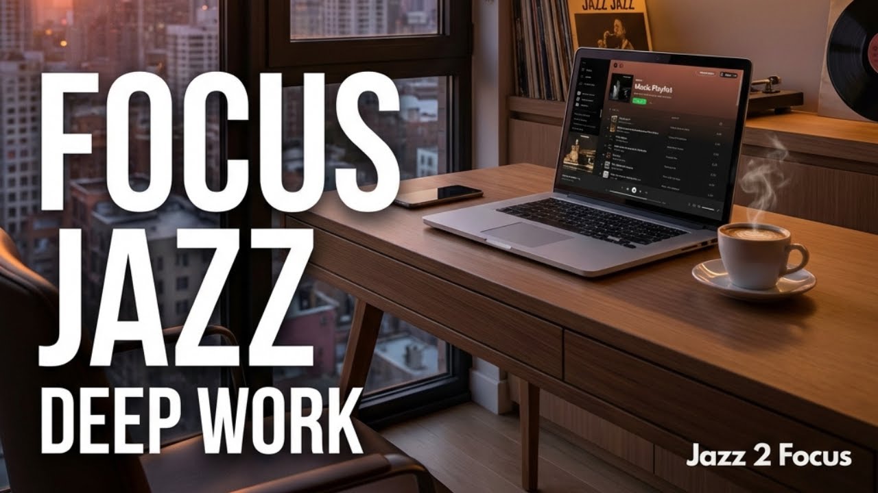 Deep Focus Jazz to Enter Flow State Instantly (2 Hours)