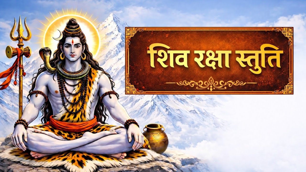 🔱 शिव रक्षा स्तुति | हर संकट से रक्षा करने वाली महादेव स्तुति | Om Namah Shivaya