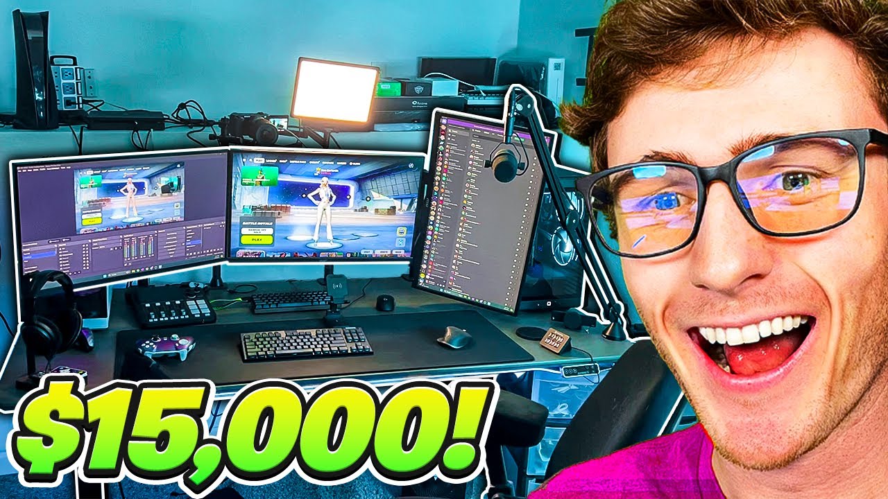Team Xen DREAM Gaming Setup Tour... (ft. Grxnt, Kxng, & MORE!)