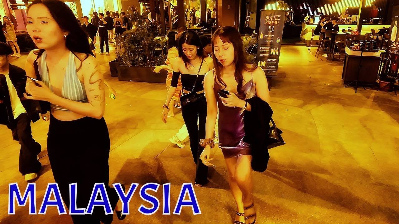 🇲🇾 Malaysia Nightlife Madness at TREC Kuala Lumpur | 4K Party Vibes!