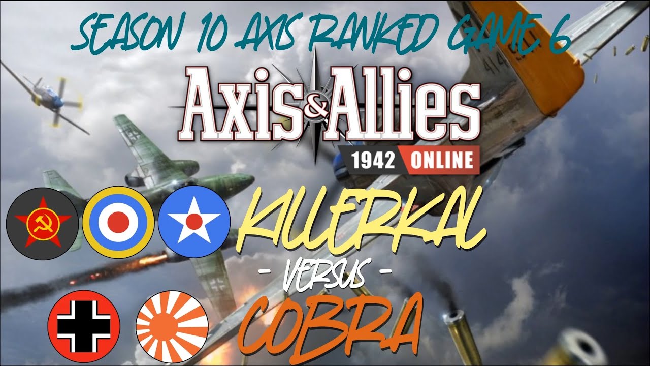 Axis and Allies Online: Season 10 Axis ranked game 6
