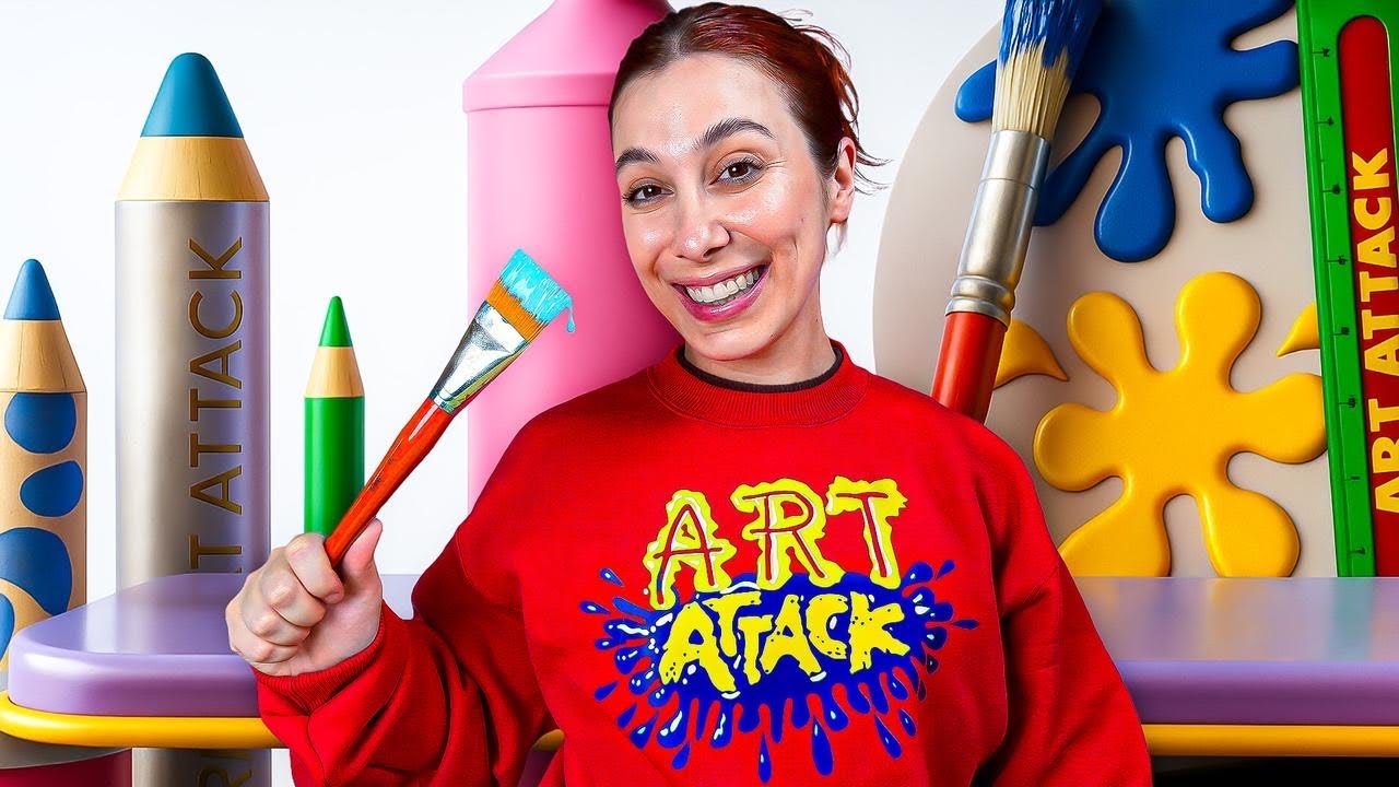 Sigo un TUTORIAL de ART ATTACK 🎨