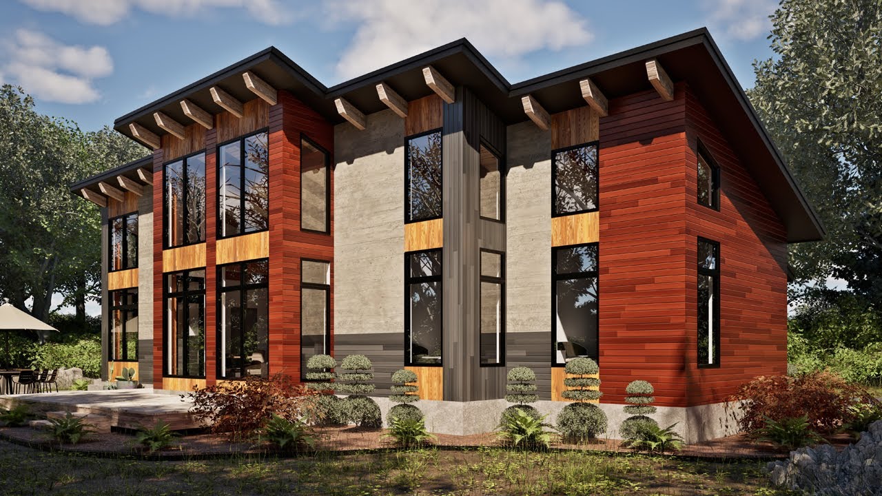 WaterRock V2 Timber Frame Home - Predesign