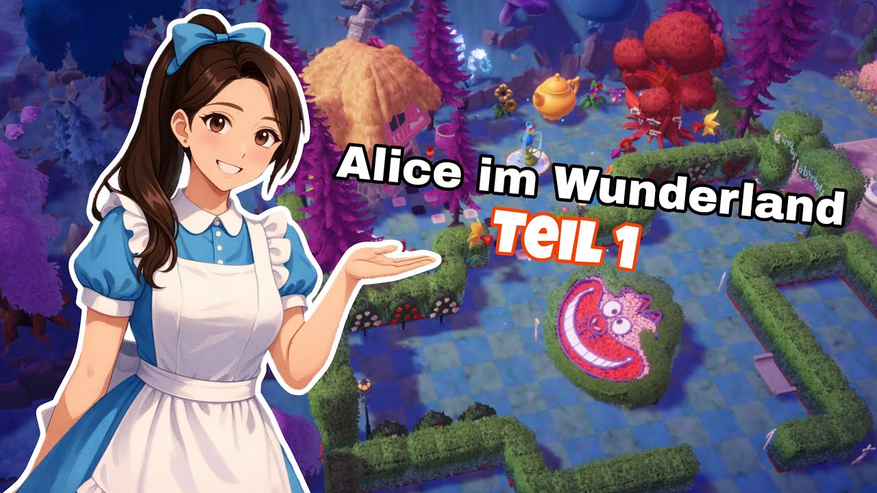 Alice im Wunderland dekoration ~ Teil 1 | Disney Dreamlight Valley 