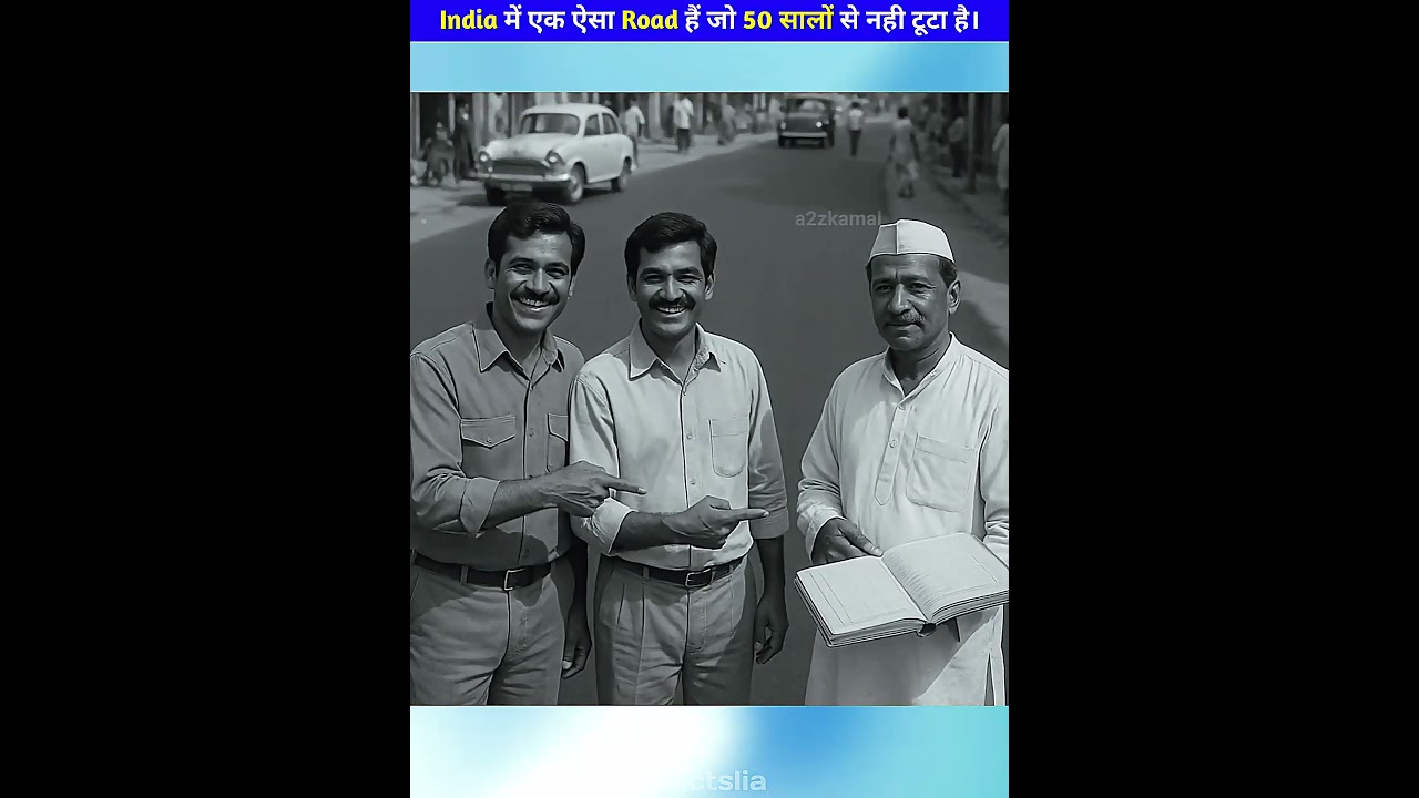 Pune&rsquo;s JM Road The Only Road Without a Single Crack in 40 Years! | Incredible India #Shorts #viral