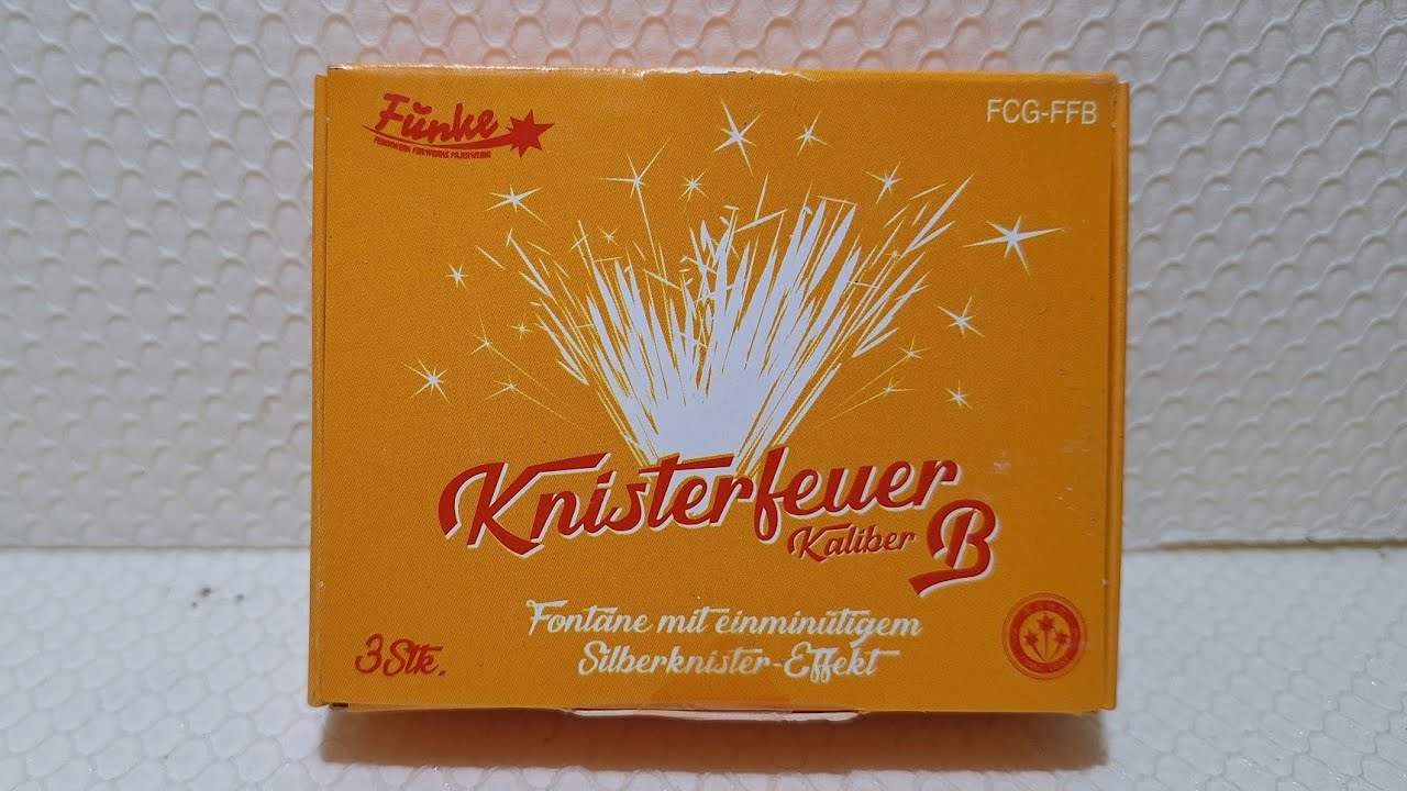 Hört nicht auf! 🤯💥😱 Funke Knisterfeuer Kaliber B 2,99€