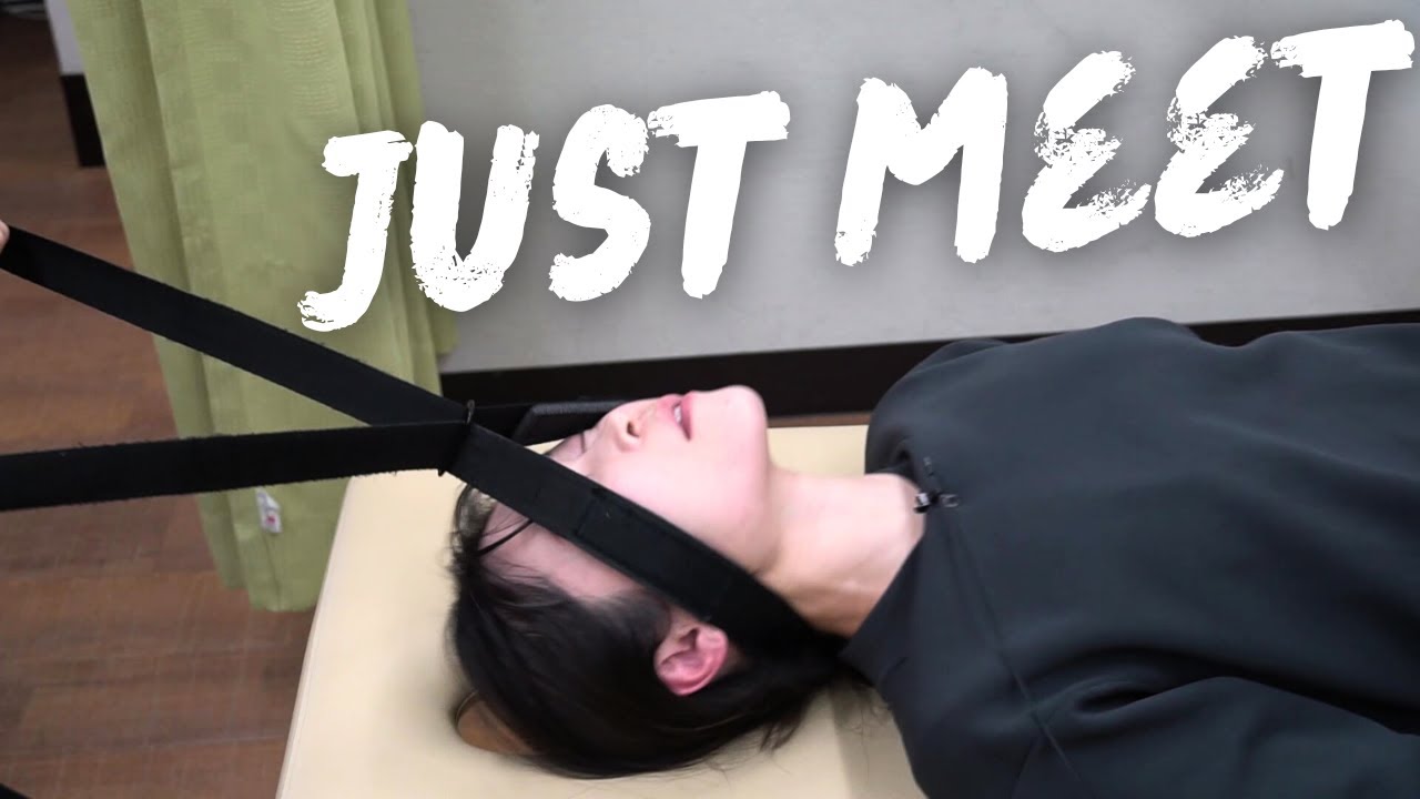 【ASMR 女性版 全身ボキボキ整体】ジャストミートY-strap！女性ならではの驚きの快音連発！！ Full body adjustment from Japan +Y-strap