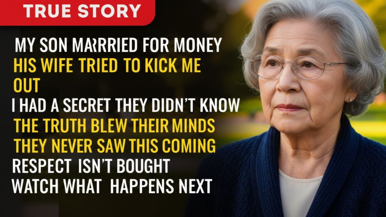 My Son Married for Money… Until I Showed Him My Secret Account..